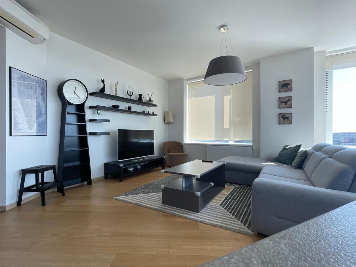 Sag Panorama Apartment 3 Rooms 19Th Floor Great View Free Parking Bratislava Ngoại thất bức ảnh