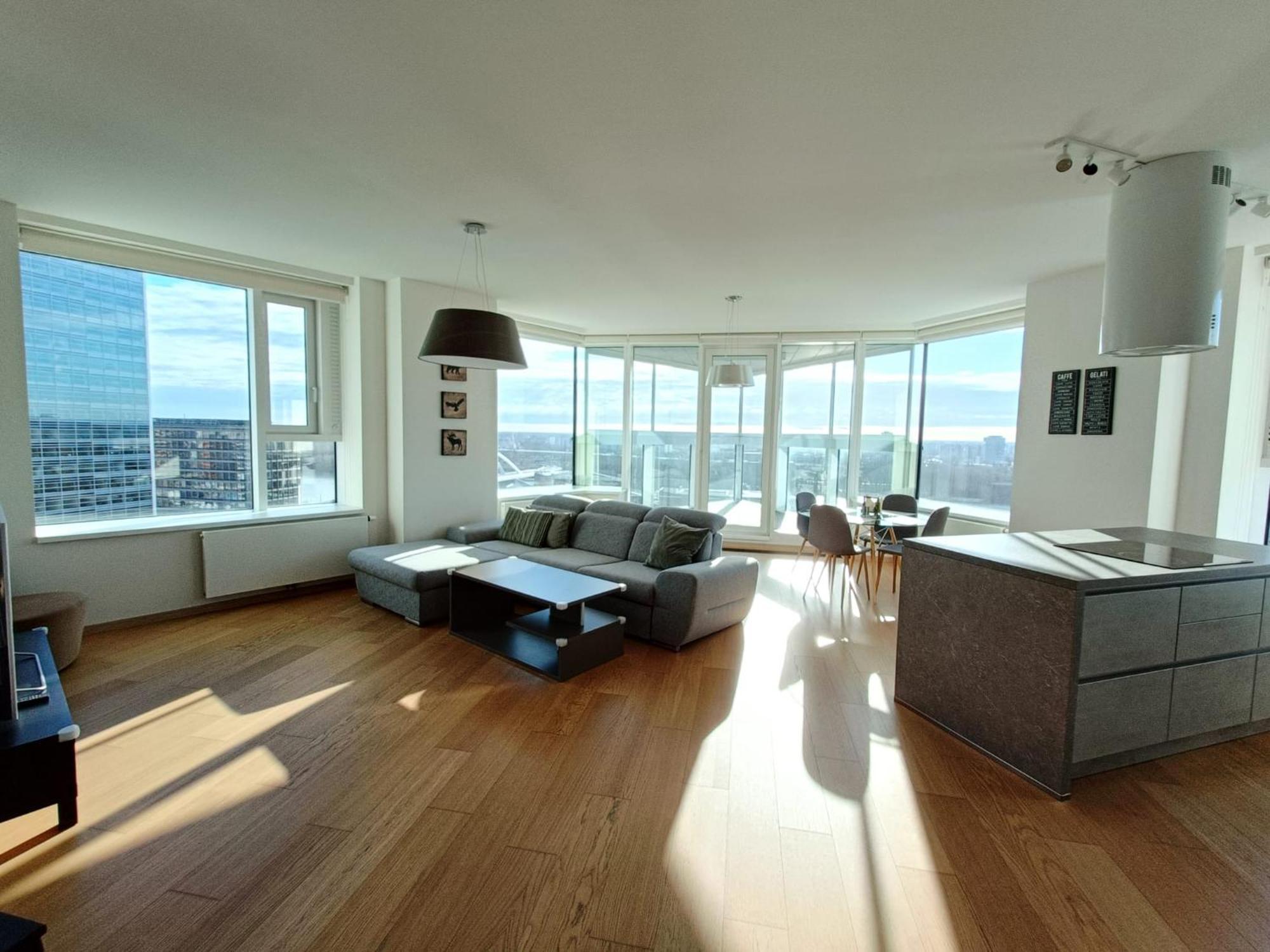 Sag Panorama Apartment 3 Rooms 19Th Floor Great View Free Parking Bratislava Ngoại thất bức ảnh