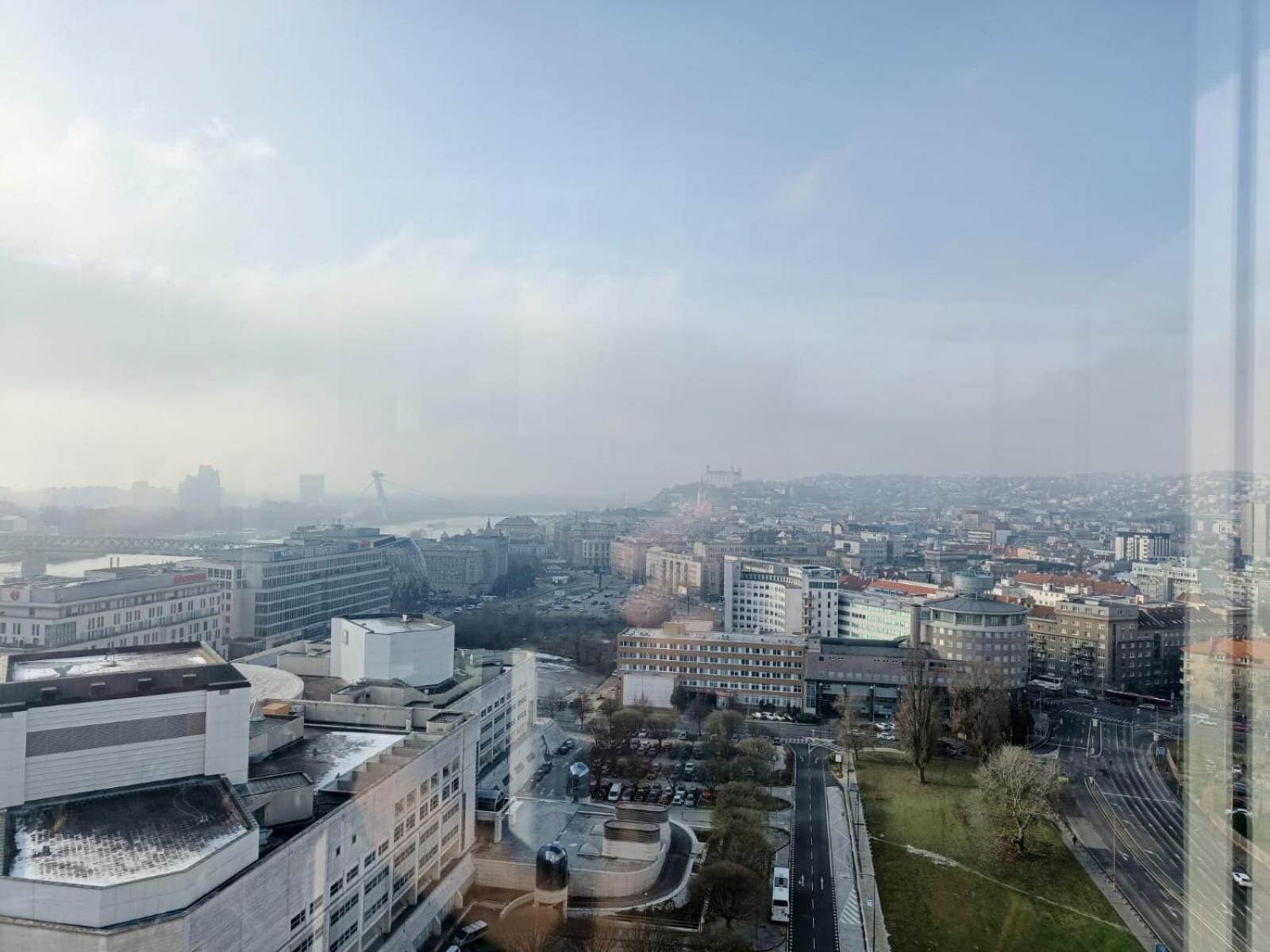 Sag Panorama Apartment 3 Rooms 19Th Floor Great View Free Parking Bratislava Ngoại thất bức ảnh